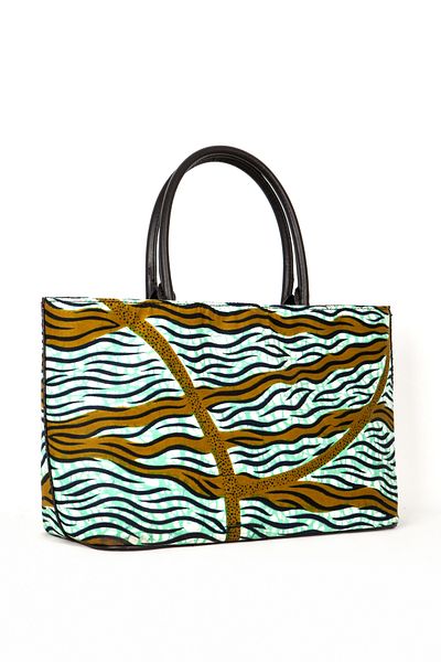 ARON 2303 African Green Women's Hand and Shoulder Bag