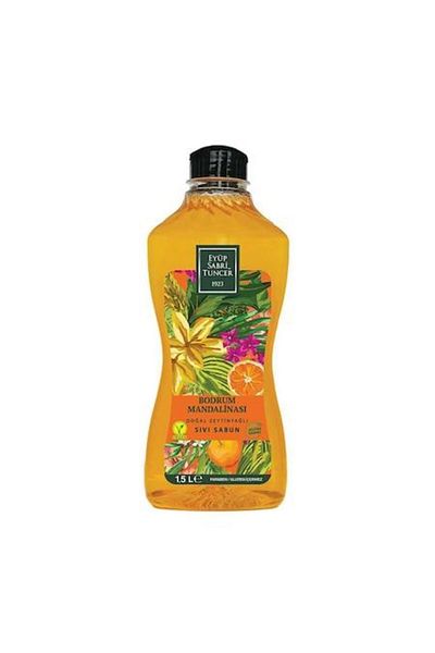Eyüp Sabri Tuncer Bodrum Tangerine with Natural Olive Oil - Liquid Soap 1500ml