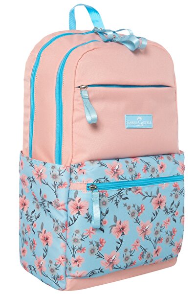 Faber Castell Pink Faber-Castell Flower Backpack