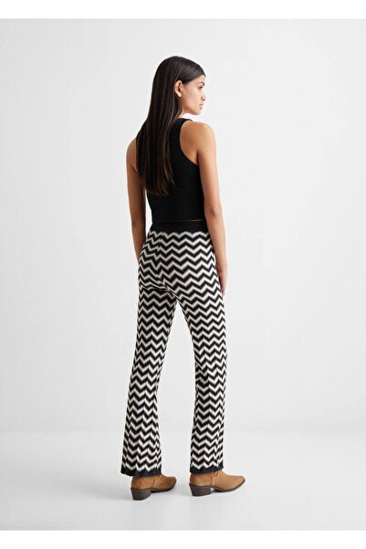 Mango Teen Desenli pantolon