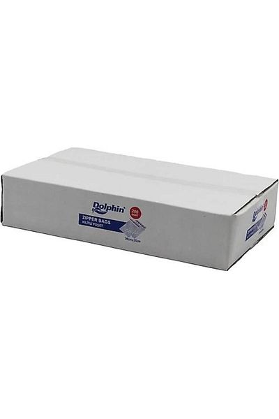 Dolphin Ziplock Bag 26*35 Cm Box 2 Pack: 100 Pieces = 200 Pieces