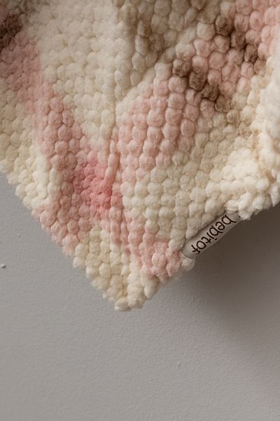 Bebitof 90x110 cm Plaid Patterned Plush Double Layer Baby Blanket