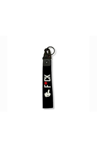 CEBECİOTO 19cm Black Cloth Auto-moto Keychain Quality Accessory - Double Sided Printing