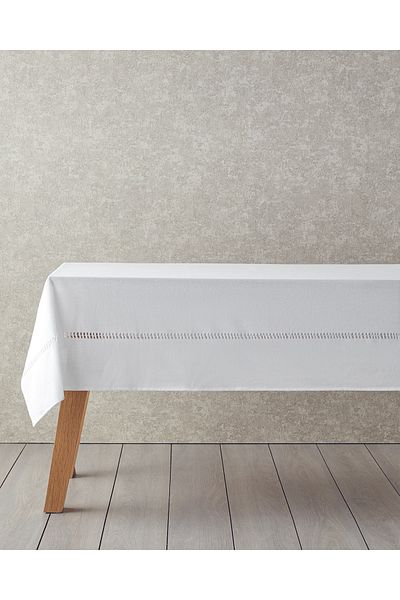 English Home Τραπεζομάντιλο 150x200 cm Λευκό Βαμβακερό - Sortie