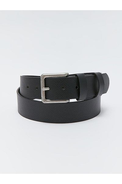 LC Waikiki Lcw Accessories - Black Leather Men's Belt