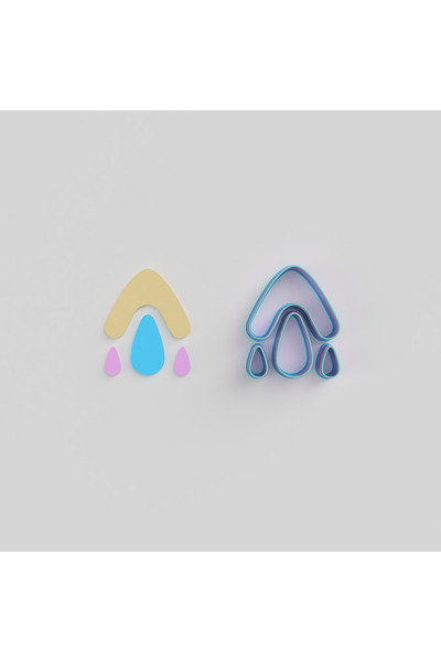 flament aşk قاطع طين بوليمر - قاطع عجين - قاطع حلق - قالب