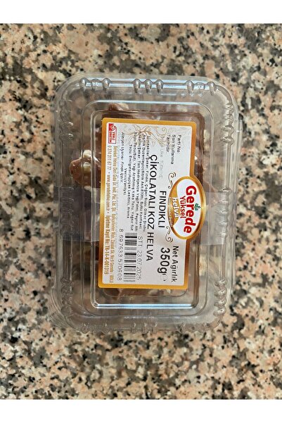 Gerede Yüksel Helva KOZ HELVA ÇİKOLATALI FINDIKLI 350 GR