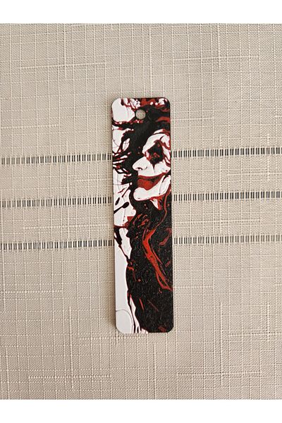 ALTINDAL Home Altindal Home - 3d Prosperous Joker Tasseled Embossed Bookmark