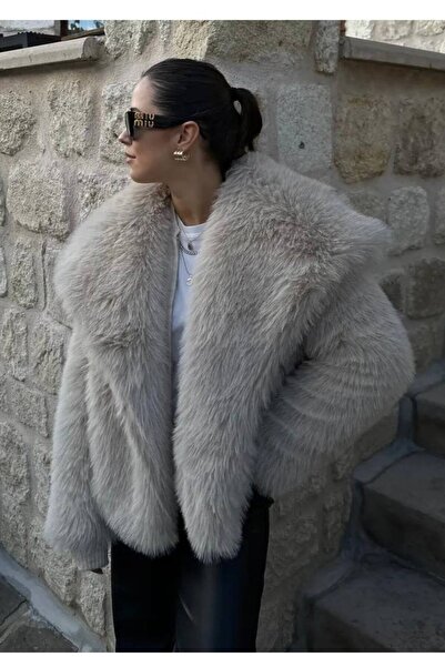 My Blog Zr Model Ecru Premium Fur - s límečkem a podšívkou