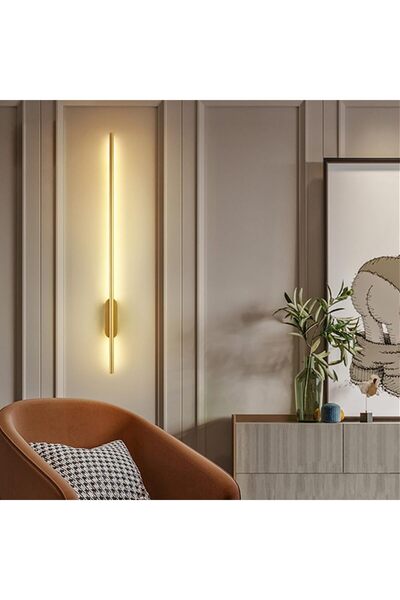 astricon Pilli Duvar Aydınlatması,Duvar Aplik İç Mekan 3000k 1 Adet ESKİTME GOLDDD
