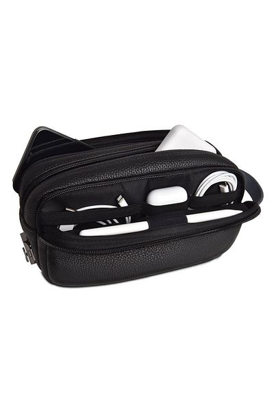 WIWU Wiwu Salem Black Mini Bag - Anti-theft, Portable, Multi-function