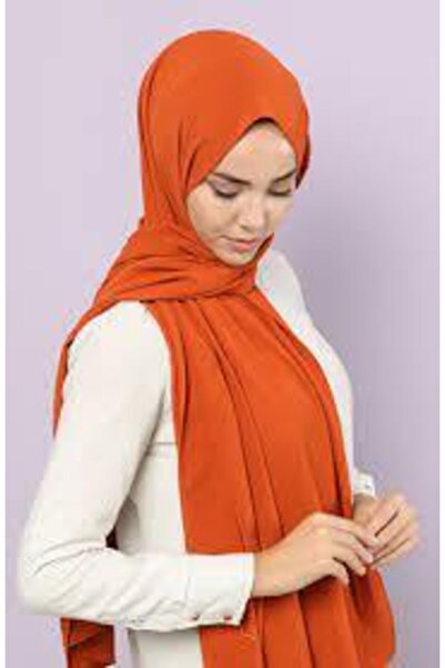 Sedef 70x200 Model Shawl Jazz Shawl Copper