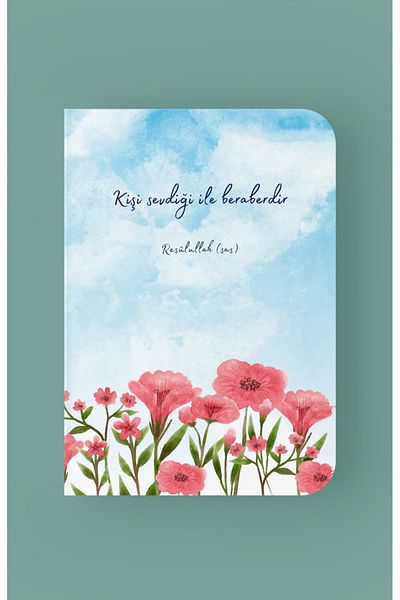 Dava Adamı Yayınları The Person Is with His Loved - A5 Lined Notebook
