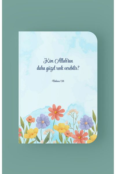 Dava Adamı Yayınları It Can Give Color Better Than God - A5 Ruled Notebook