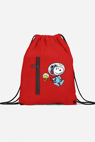 herotasarım Rucsac sport astronaut Snoopy cu buzunare bll4514