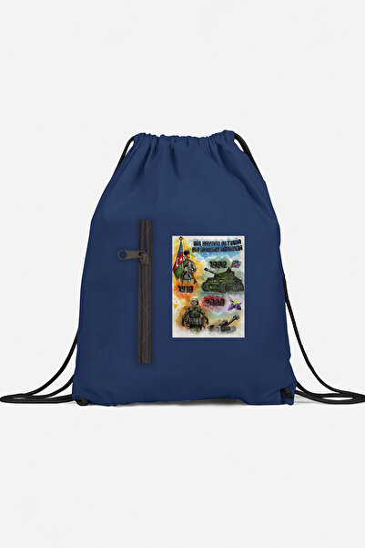 herotasarım Αθλητικό σακίδιο πλάτης με τσέπες κάτω από την Σημαία bll4592