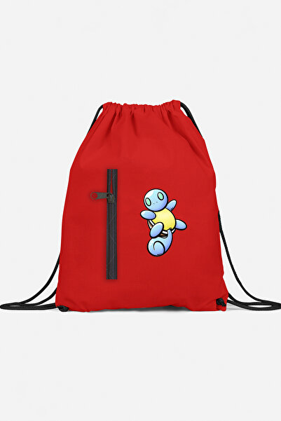 herotasarım حقيبة ظهر رياضية بوكيمون سكويرتل مع جيوب bll4439