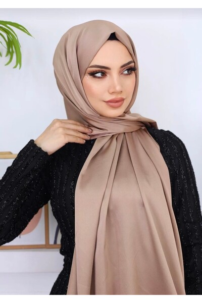 Trablus Kobe Saten (Dubai İpeği) Abiyelik Şal