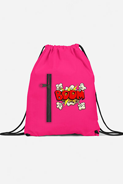 herotasarım حقيبة ظهر رياضية بوم مع جيوب bll4606