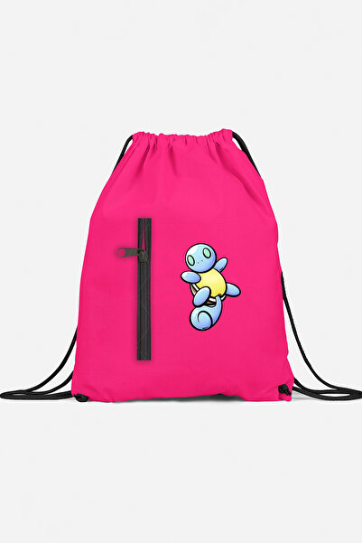 herotasarım حقيبة ظهر رياضية بوكيمون سكويرتل مع جيوب bll4439