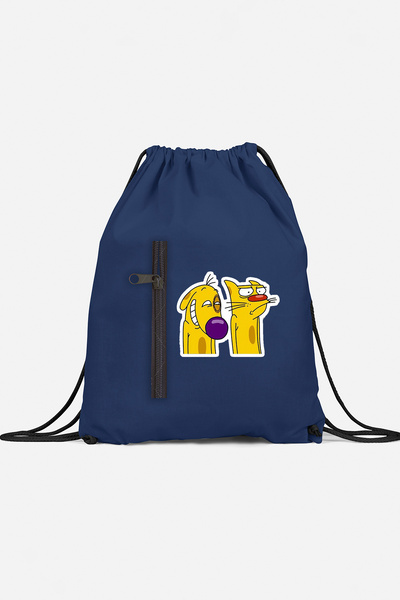 herotasarım Αθλητικό σακίδιο πλάτης Catdog με τσέπες bll4750