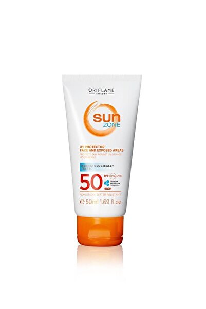 Oriflame كريم حماية عالية من الشمس - عامل حماية من الشمس SPF 50 للوجه والمناط...