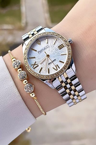 Ferrucci Gold Colored Watches Styles Prices Trendyol Page 2