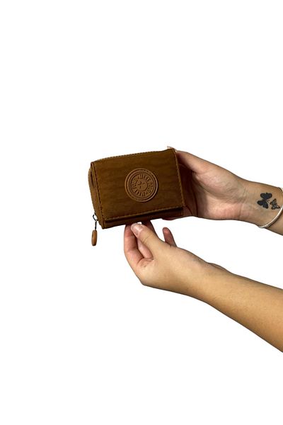 Gloria Ecrous Women - Crinkle Small Size Hand and Pocket Wallet