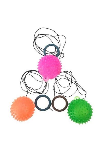 ALYATOYS Jumping Fun Drawstring Hedgehog Ball Set of 3