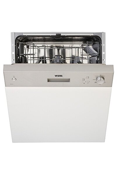 Vestel 4 Programlı A+ Yarı Ankastre Bulaşık Makinası (ihracat Ürünü)
