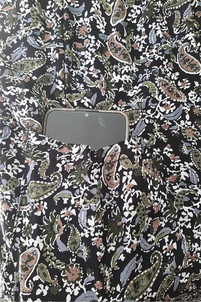 ÇEÇEN HOME Patterned Village Shalwar - Pocketed and Elastic