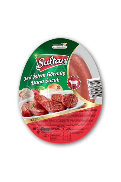 Sultan Vakumlu Sucuk Acılı 200 gr