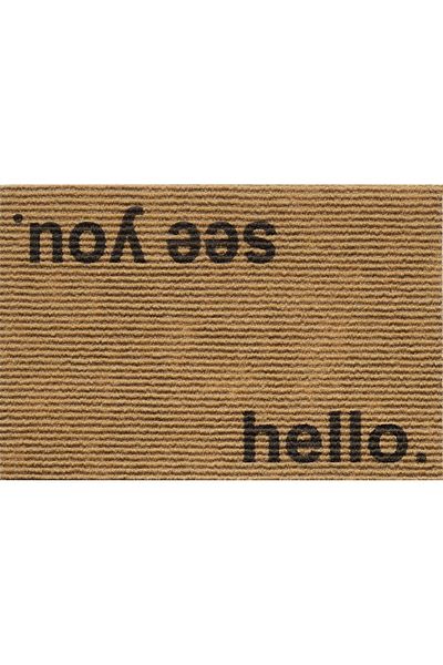 venucci home & living Door Front Patterned Mat