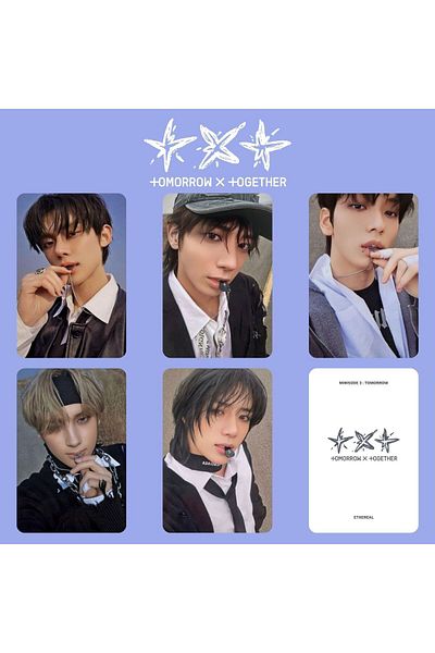 Kpop Dünyasi TXT '' Minisode 3 : Tomorrow'' Ethereal VerPhotocards Set