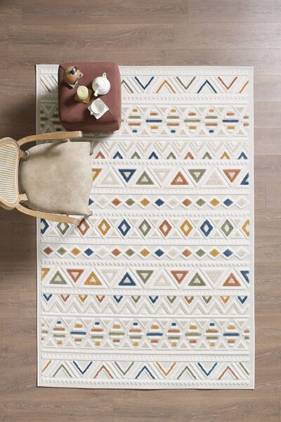 venucci home & living MİLA DEKORATİF MODERN MAKİNA DOKUMASI KİLİM