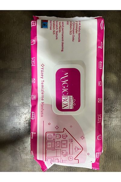 AYSAN ETİKET AySan MagicBox - Surface Cleaning Towel 50 Sheets