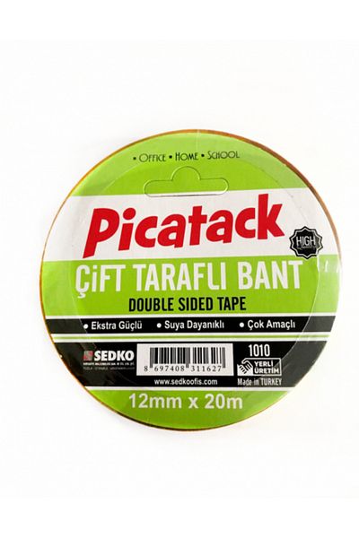 Force Picador Double Sided Paper Tape - 12mm x 20
