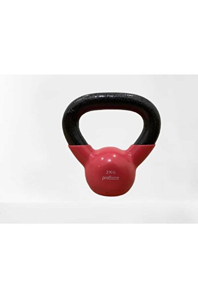Proforce KTB 2 Dışı Vinil Kaplı İçi Çelik Döküm Kettlebell 2 Kg