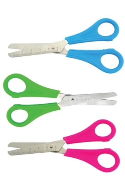 TGB Protected Blunt Tip School Scissors for Students* 3 Pieces