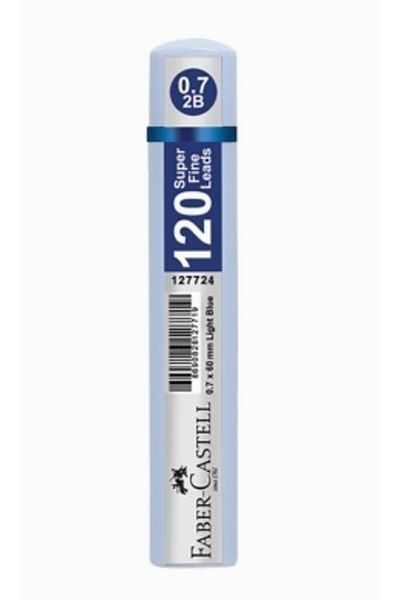 Faber Castell Grip Min Light Blue 120 Pieces 0.7 2b 60 Mm