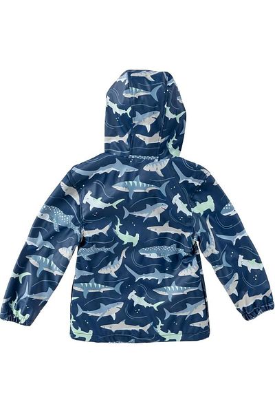 Stephen Joseph Navy Blue Raincoat Shark
