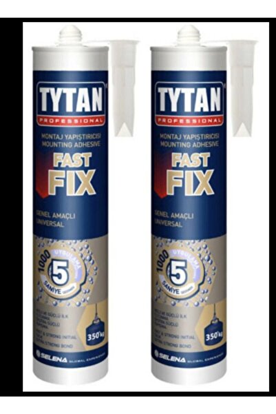 Genel Markalar Korniş Yapıştırıcı Montaj Silikonu Beyaz 350 kg 2 Adet