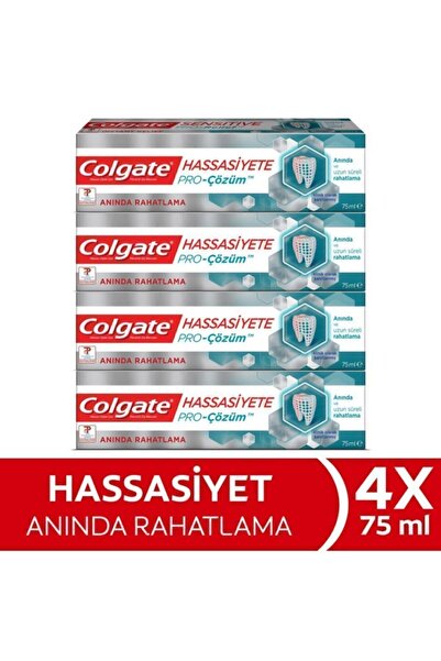 Colgate Hassasiyete Pro Çözüm Anında Rahatlama Pro Relief Diş Macunu 4 X 75 Ml