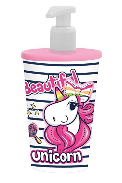 Herevin 340 Cc Pembe Unicorn Desenli Kız Çocuk Sıvı Sabunluk