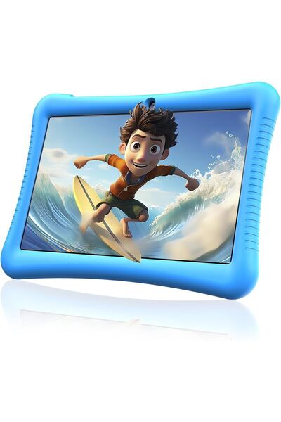 MOOKIA Çocuk Tableti Lcd Ekran, 10 Inç Android 13 Tablet, 3-12 Yaş Dört Çekirdekli 3 32 Gb Çift Kamera
