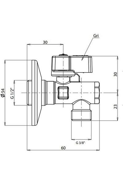 Eca Washing Machine / Dishwasher Tap (2 PCS)602111059