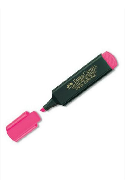 Faber Castell Highlighter Pink 10 Pieces (1 Pack of 10 Pieces)011606
