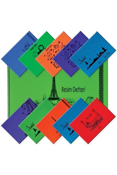 Daphne Defne 25x35 Sprialli Plastic K. 25 Sheets Picture Book