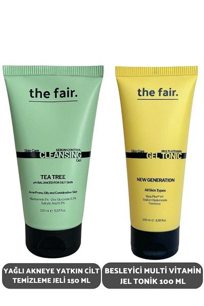 the fair. Acne Prone Skin Cleansing Gel - 150 ml Multi Vitamin Nourishing Tonic - 100 ml