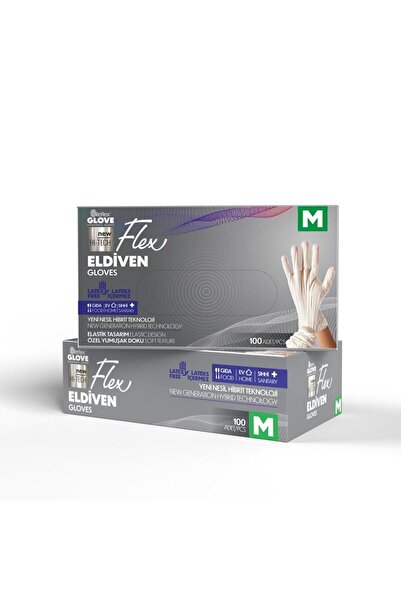 Reflex Flex Eldiven Reflex Flex Tek Kullanımlık Pudrasız Bej Eldiven M Beden ...